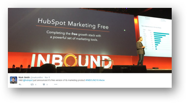 Hubspot Marketing free service 