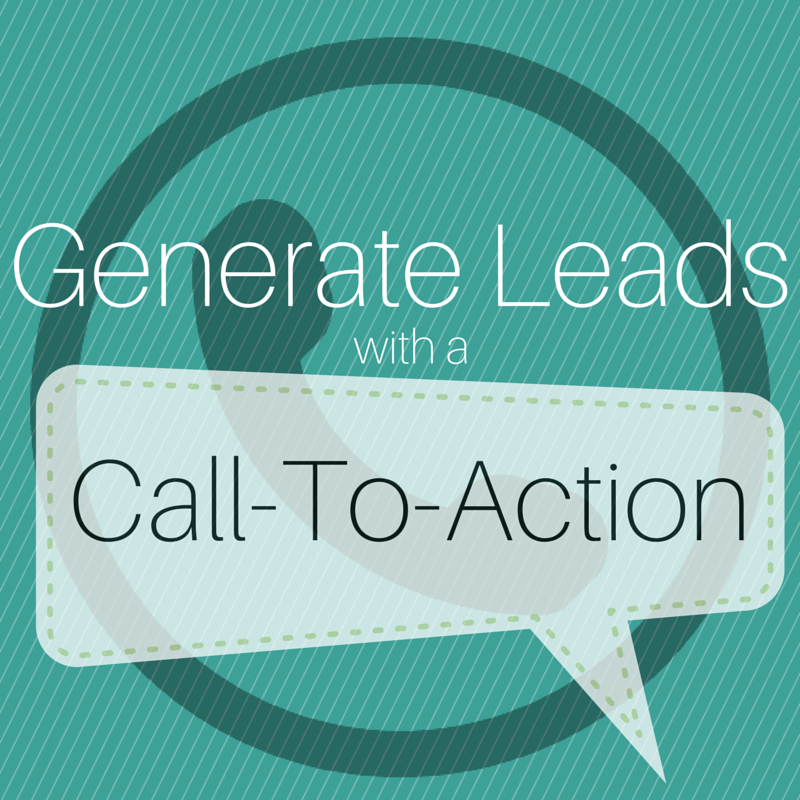 generate leads with a call-to-action